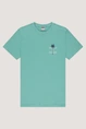 Kultivate - T-shirt korte mouw - Blauw - Ts Stairway - 2501020214