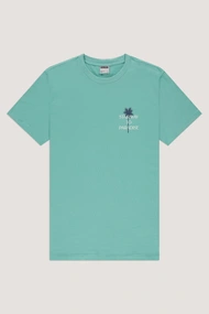 Kultivate - T-shirt korte mouw - Blauw - Ts Stairway - 2501020214