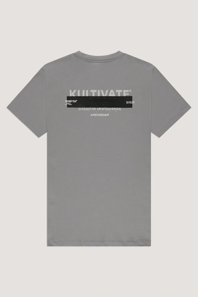 Kultivate - T-shirt korte mouw - Grijs - Ts Kultivate - 2501010202