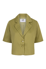 Lofty Manner - Blazer Camila - Tussenjas - Middengroen - QC45.1 - Blazer Camila