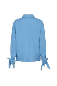 Lofty Manner - Blouse Fem - Blouse lange mouw - Blauw - QA04.1 A