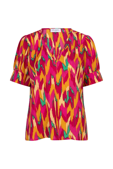 Lofty Manner - Blouse korte mouw - Assorti - Blouse Imani