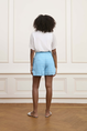 Lofty Manner - Blouse korte mouw - Ecru - Blouse Aisha