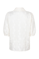 Lofty Manner - Blouse lange mouw - Ecru - Blouse Noemie - Qg04