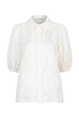 Lofty Manner - Blouse lange mouw - Ecru - Blouse Noemie - Qg04