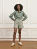 Lofty Manner - Blouse lange mouw - Groen - Blouse Josephine - Qg03