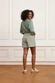 Lofty Manner - Blouse lange mouw - Groen - Blouse Josephine - Qg03