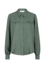 Lofty Manner - Blouse lange mouw - Groen - Blouse Josephine - Qg03