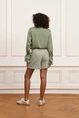 Lofty Manner - Blouse lange mouw - Groen - Blouse Sofie - Qg01.1
