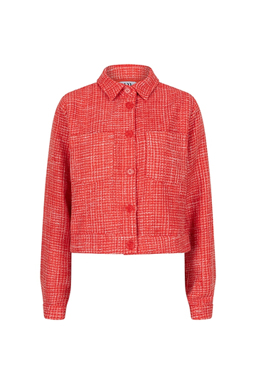 Lofty Manner - Blouse lange mouw - Oranje - Blouse Tess