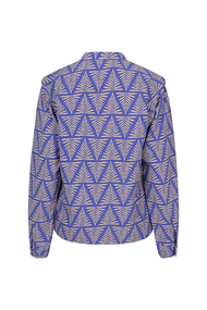 Lofty Manner - Blouse Sophie - Blouse lange mouw - Indigo - QB04 A