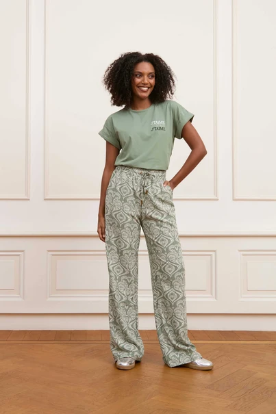 Lofty Manner - Katoenen broek - Assorti - Trouser Elise - Qg31