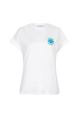 Lofty Manner - T-shirt korte mouw - Ecru - T-shirt Rosita