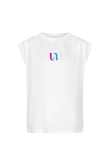 Lofty Manner - T-shirt korte mouw - Ecru - Top Gia
