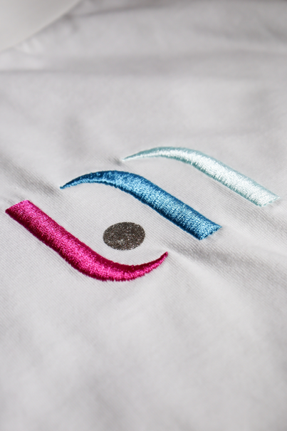 Lofty Manner - T-shirt korte mouw - Ecru - Top Gia