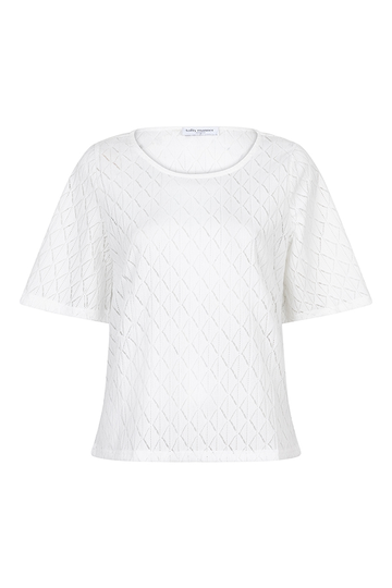 Lofty Manner - T-shirt korte mouw - Ecru - Top Kiki