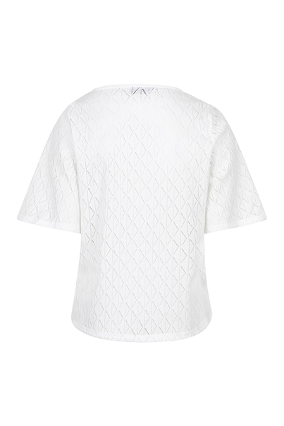 Lofty Manner - T-shirt korte mouw - Ecru - Top Kiki