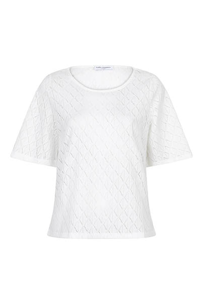 Lofty Manner - T-shirt korte mouw - Ecru - Top Kiki