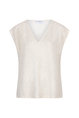 Lofty Manner - T-shirt korte mouw - Ecru - Top Noni