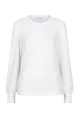 Lofty Manner - T-shirt korte mouw - Ecru - Top Odette - Qg202