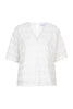 Lofty Manner - T-shirt korte mouw - Ecru - Top Zoey