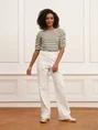 Lofty Manner - T-shirt korte mouw - Groen - Top Ariane - Qg201