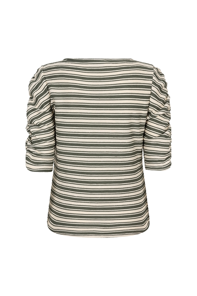 Lofty Manner - T-shirt korte mouw - Groen - Top Ariane - Qg201