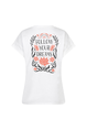 Lofty Manner - T-shirt korte mouw - Wit - T-shirt Aroha