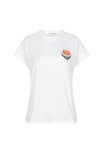 Lofty Manner - T-shirt korte mouw - Wit - T-shirt Aroha
