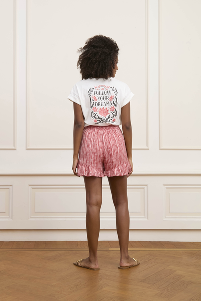 Lofty Manner - T-shirt korte mouw - Wit - T-shirt Aroha