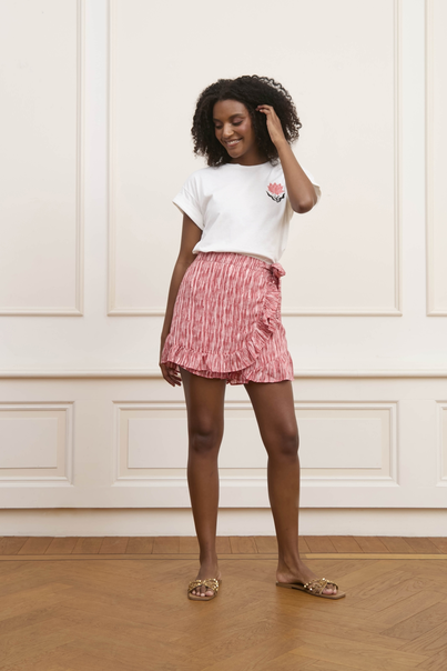 Lofty Manner - T-shirt korte mouw - Wit - T-shirt Aroha