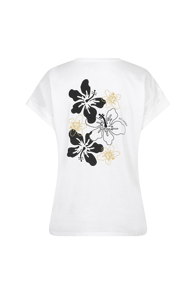 Lofty Manner - T-shirt korte mouw - Wit - T-shirt Chanda