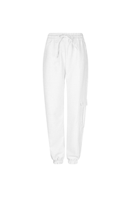 Lofty Manner - Trouser Evelina - Trendy katoen/synthetische broek - Ecru - QC36