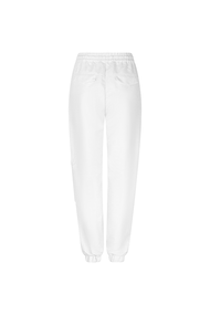 Lofty Manner - Trouser Evelina - Trendy katoen/synthetische broek - Ecru - QC36