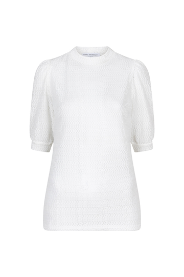 Lofty Manner - Trui met ronde hals - Wit - Top Stephany