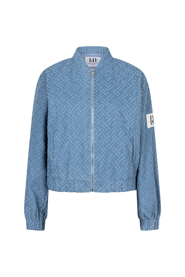 Lofty Manner - Tussenjas - Blauw - Bomber Senna