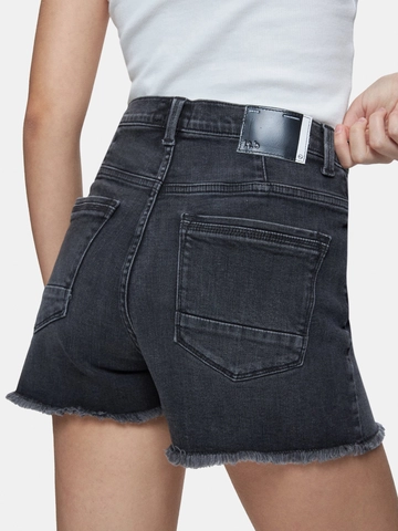 LTB - Korte broek - Zwarte denim - Carola