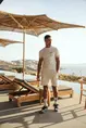 Malelions - Korte broek katoen - Ecru - Men Venetian Shorts - Mm1-Hs25-11