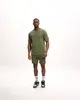Malelions - Korte broek katoen - Groen - Signature Waffle Short - Mm2-Ss25-34