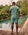 Malelions - Korte broek katoen - Lichtblauw - Captain Shorts - mm3-ss25-05