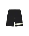 Malelions - Korte broek katoen - Zwart - Captain Shorts - mm3-ss25-05