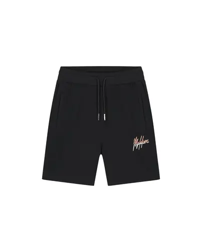 Malelions - Korte broek katoen - Zwart - Split Short - mm3-ss25-11