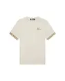 Malelions - T-shirt korte mouw - Ecru - Men Venetian T-shirt - Mm1-Hs25-09