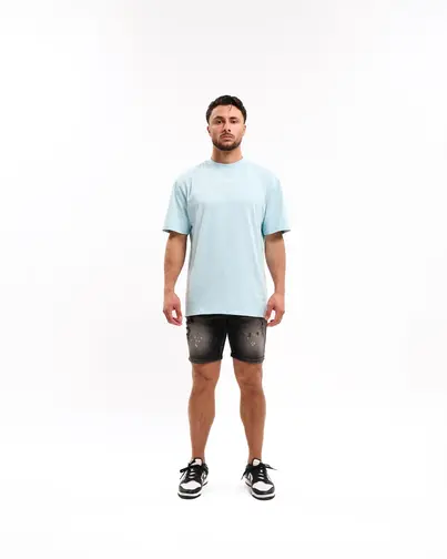 Malelions - T-shirt korte mouw - Lichtblauw - Men Jetski T-shirt - Mm1-Hs25-63