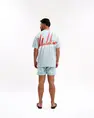 Malelions - T-shirt korte mouw - Lichtblauw - Men Split T-shirt - Mm1-Hs25-19