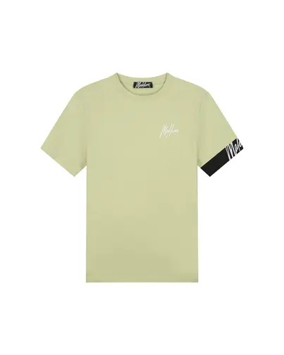 Malelions - T-shirt korte mouw - Lichtgroen - Captain T-Shirt 2.0 - mm3-ss25-03