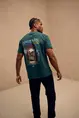 Malelions - T-shirt korte mouw - Petrol - Amazon T-Shirt - Mm2-Ss25-39
