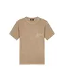 Malelions - T-shirt korte mouw - Taupe - Signature Towlling T-shirt - mm3-ss25-25