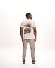 Malelions - T-shirt korte mouw - Wit - Amazon T-Shirt - Mm2-Ss25-39