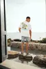 Malelions - T-shirt korte mouw - Wit - Men Jetski T-shirt - Mm1-Hs25-63